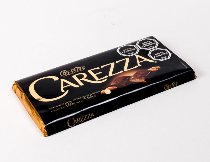 Chocolate Carezza Almendra 160 grs